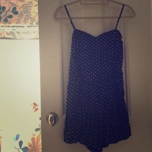 Polk-dot romper